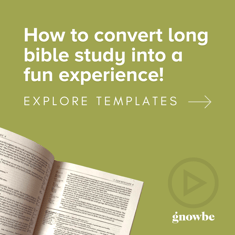 convert your study into an experience