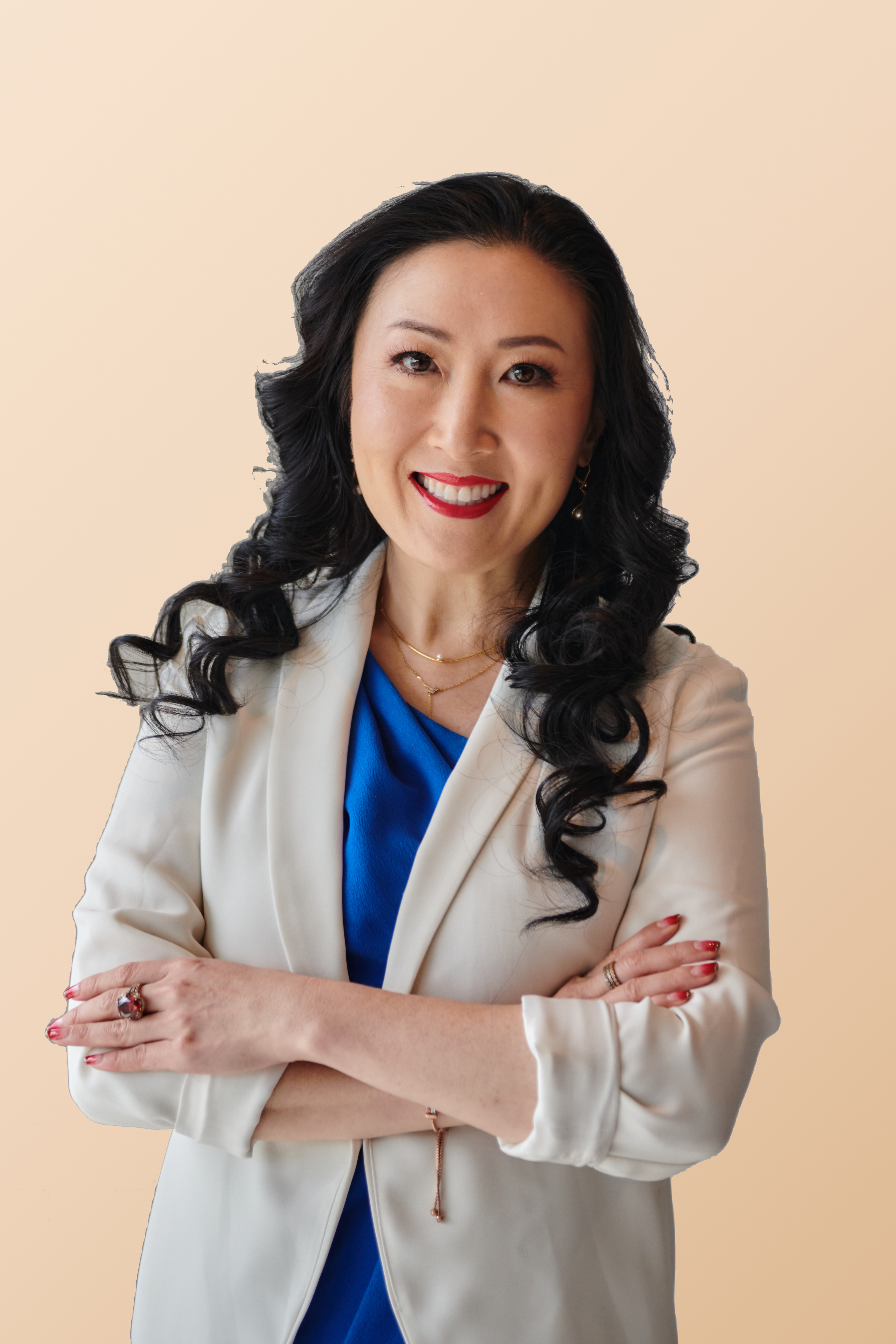 2024-25 So-Young Kang Professional Headshot_Tan Background